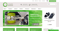 Desktop Screenshot of ortopediabarreiros.com